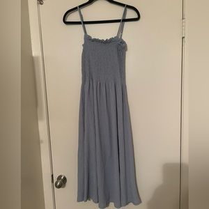 Summer/Winter Spaghetti Strap Ruffle Dress